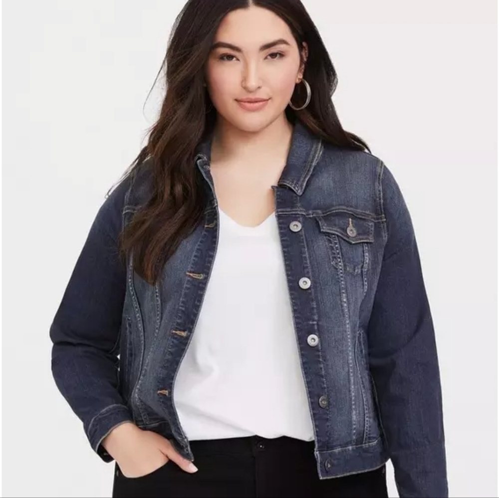 *Torrid Denim Jacket - Medium Wash